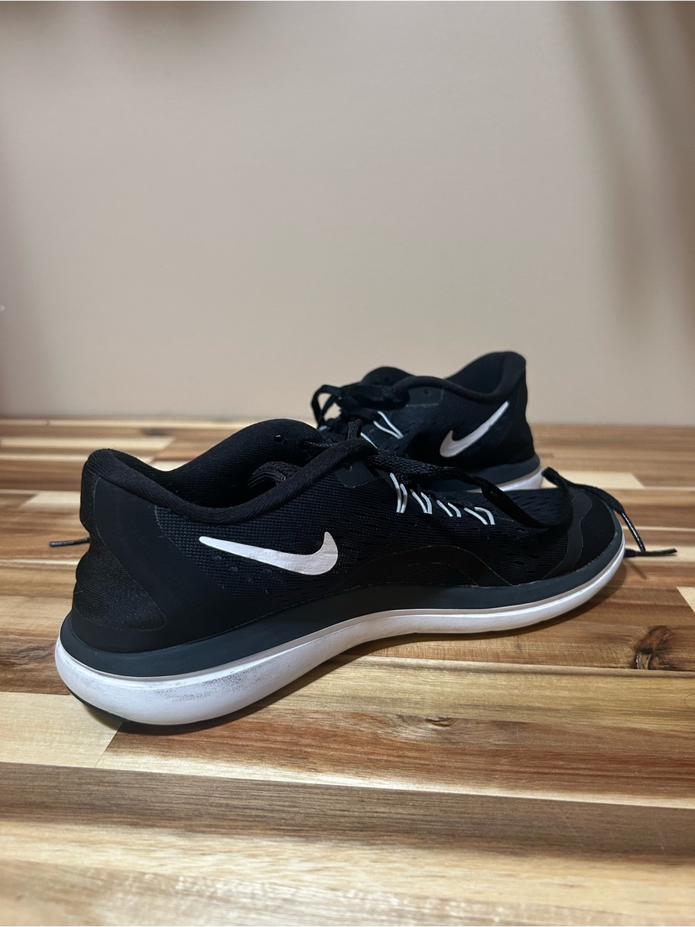 Nike Black & White Athletic Sneakers - Picture 2 of 6